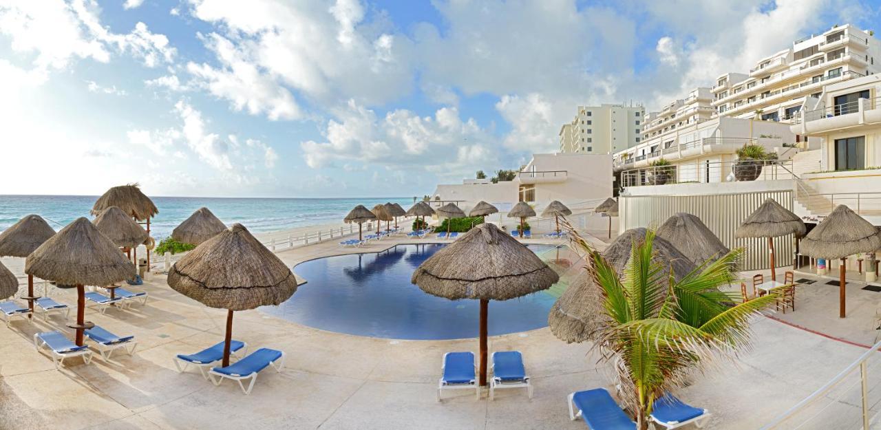 Cozy Ocean Front Penthouse At Marlin Beach Leilighet Cancún Eksteriør bilde