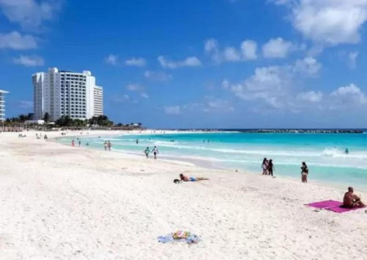 Cozy Ocean Front Penthouse At Marlin Beach Leilighet Cancún Eksteriør bilde
